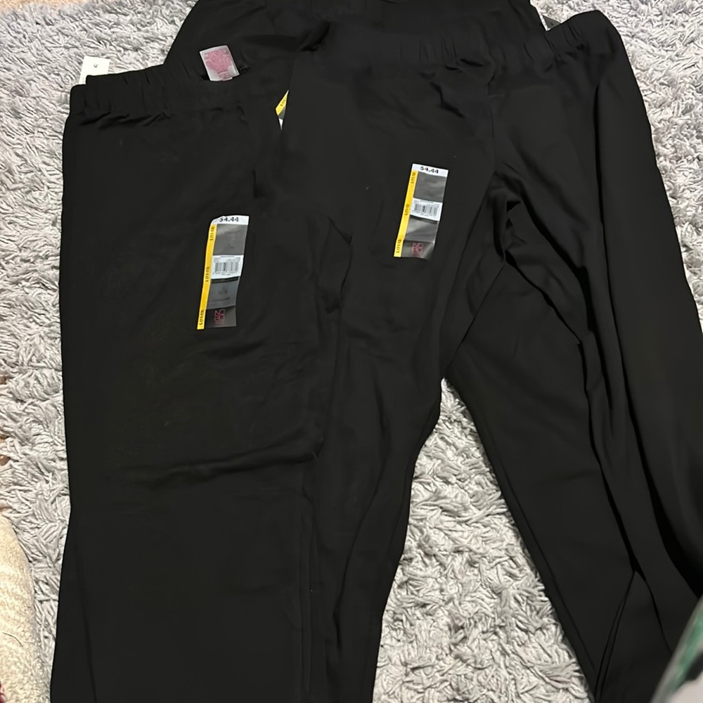 No Boundaries Lot of 3 Black Ladies Leggings Size L (11-13)